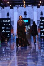 Model walk the ramp for Nachiket Barve on Lakme Fashion Week Day 3 on 23rd Aug 2019