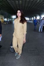 Janhvi Kapoor holding Tas Goyard Saint Louis PM Tote handbag wearing light brown shirt and wide pants and Meya light green genuine suede leather loafer shoes (9)_6475d025020b3.jpg