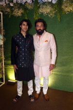 Bobby Deol with son Aryaman Deol pose for camera after the sangeet function on 16 Jun 2023 (5)_648d72a065017.jpeg
