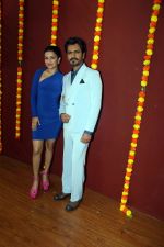 Nawazuddin Siddiqui and Avneet Kaur pose for camera to promote film Tiku Weds Sheru at Radio Mirchi on 19 Jun 2023  (1)_649055fb758ee.jpeg