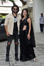 Gurmeet Choudhary and Karishma Sharma pose to promote their latest song Pehli Baarish Mein on 21 Jun 2023 (1)_649305cc5aded.JPG