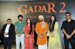 Ameesha Patel, Anil Sharma, Guest, Simrat Kaur, Sunny Deol, Utkarsh Sharma at the trailer launch of film Gadar 2 on 26 July 2023 (35)_64c1491bed2db.JPG