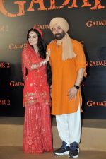 Ameesha Patel, Sunny Deol at the trailer launch of film Gadar 2 on 26 July 2023 (26)_64c149354e629.JPG