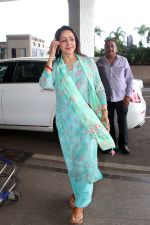 Hema Malini Spotted At Airport Departure on 23rd August 2023