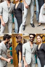 Shahid Kapoor With Mira Rajput Spotted For Pankaj Kapoor Party At One 8 Commune Juhu on 2nd September 2023 (5)_64f3073561ec6.jpg