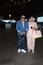 Govinda, Sunita Ahuja seen at the airport on 07 Sept 2023