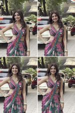 Shilpa Shetty Spotted Today At T-Series Office For The Promotion Of Film Sukhee on 12th Sept 2023