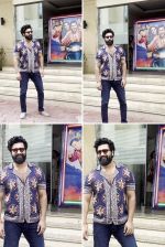 Vicky Kaushal spotted at YRF studio after trailer launch of film The great Indian family on 12th Sept 2023