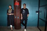 Akshay Kumar, Parineeti Chopra posing for Mission Raniganj film promo at Pooja Entertainment Office on 14th Sept 2023 (4)_65043cb4c839e.jpeg