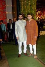 Aditya Roy Kapur, Siddharth Roy Kapur at Ambani House Antilia for Ganpati Darshan on 19th Sept 2023