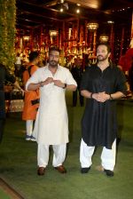 Ajay Devgn, Rohit Shetty at Ambani House Antilia for Ganpati Darshan on 19th Sept 2023