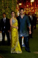 Kiara Advani, Sidharth Malhotra at Ambani House Antilia for Ganpati Darshan on 19th Sept 2023