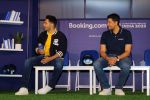 Santosh Kumar, Varun Dhawan at booking.com being official accomodation partner for the ICC Men World Cup 2023 on 3rd Oct 2023