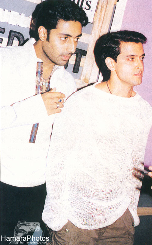 Hrithik along with Abhishek