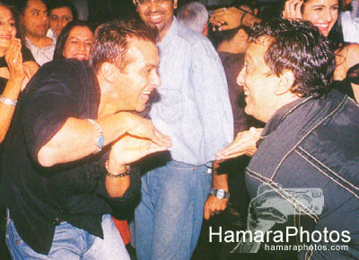 Salman Khan with Sajid