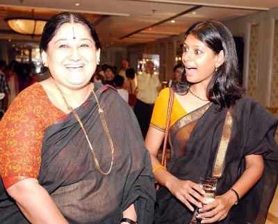 Subha Mudgal with Nandita Das