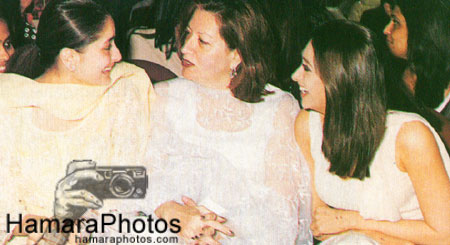 Karishma with Kareena and Babita