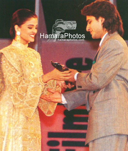 Aishwarya with Saif in 1994.