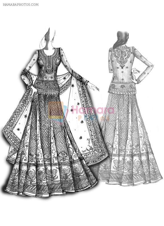 Lehanga choli designed by Ritu Kumar.jpeg