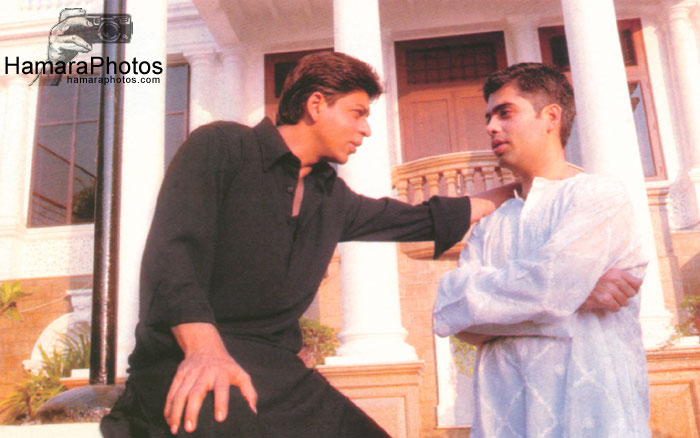 Karan Johar with Shah Rukh Khan