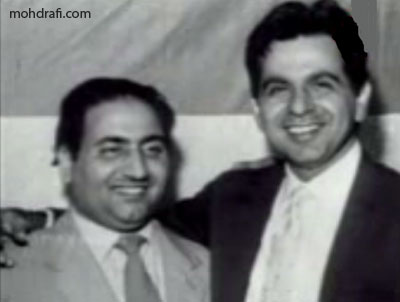 Dilip Kumar and Mohd Rafi