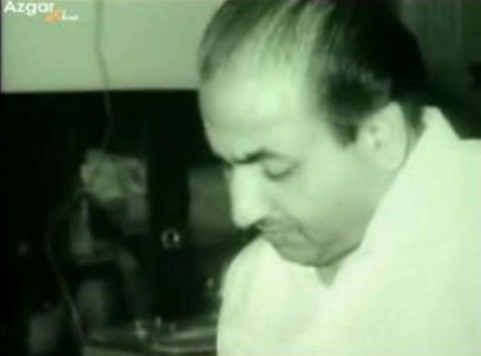 Mohd Rafi in deep thoughts