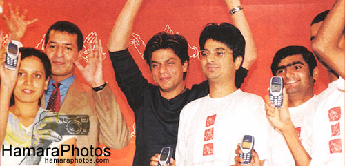 Shahrukh Khan as Airtel's ambassador
