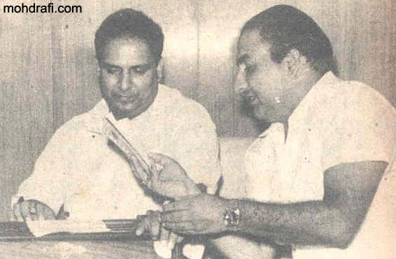 Mohd Rafi with Shankar