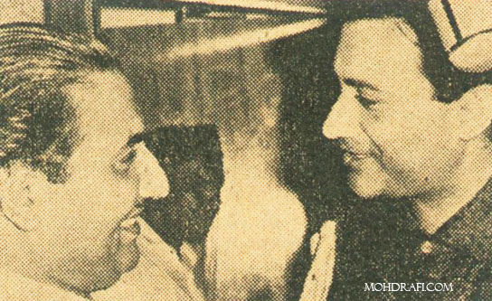 Mohd Rafi with Dev Anand