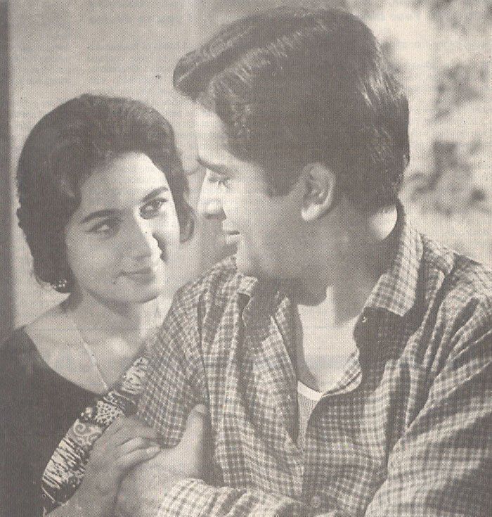Shashi Kapoor with Nanda