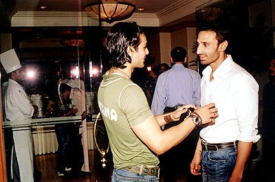 Ashmit Patel & Rahul Dev during the launch of Daag - Shades of Love