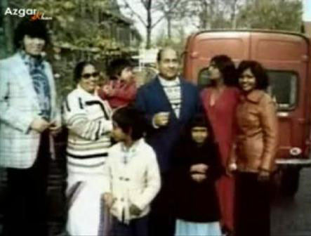 Mohd Rafi with family in London