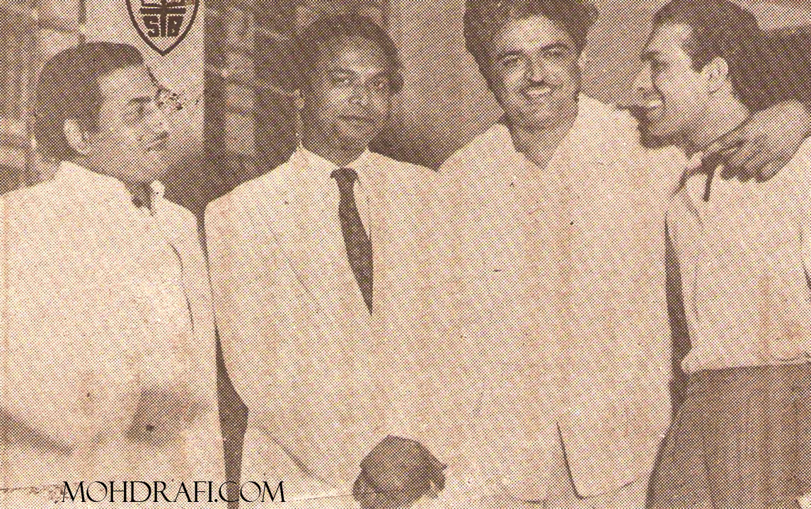 Mohd Rafi with Naushad and Talat