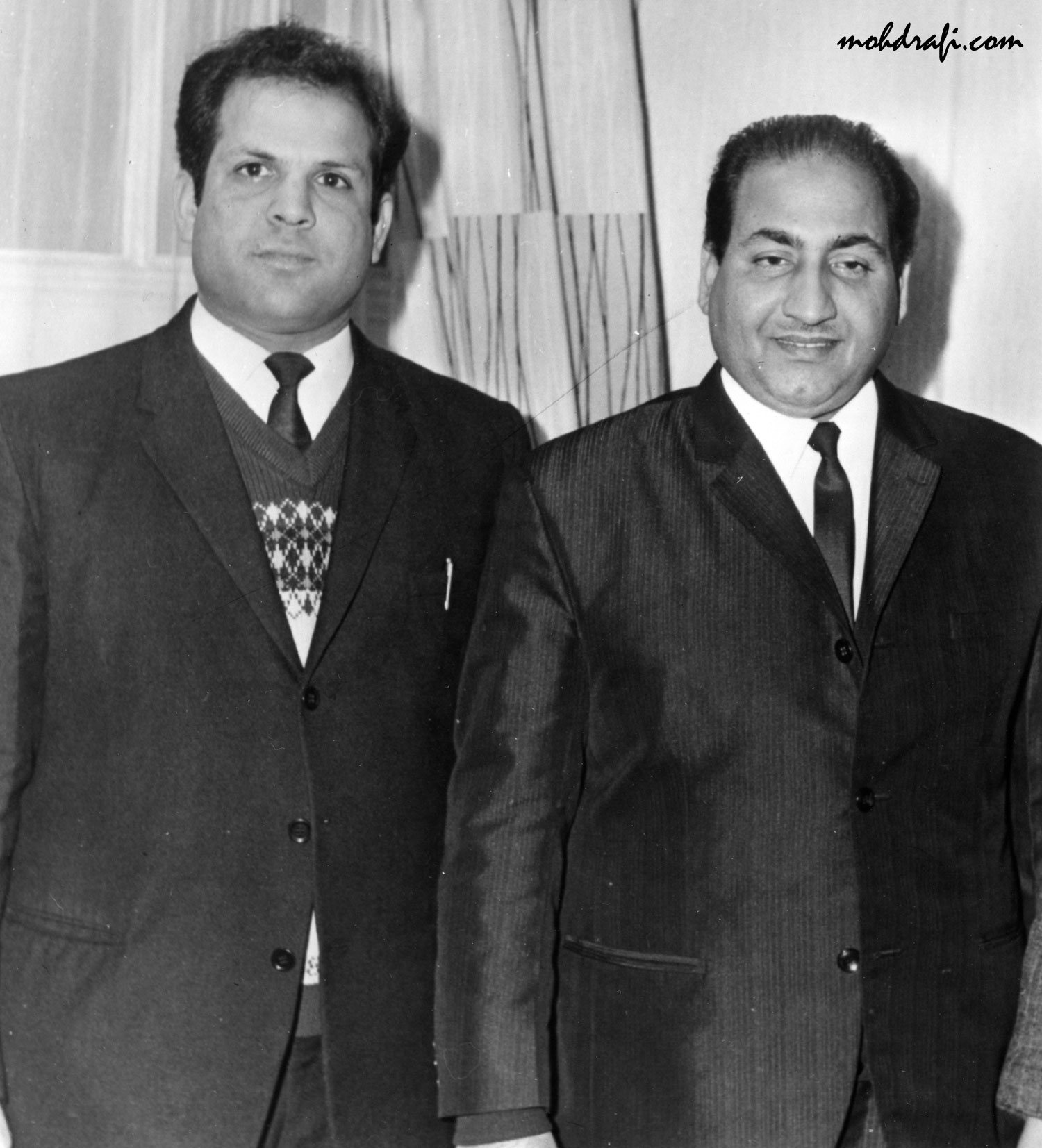 Mohd Rafi with Sultan Mahmood