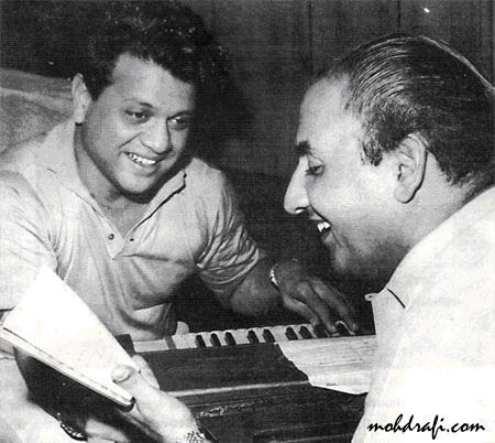 Mohd Rafi with Shanker