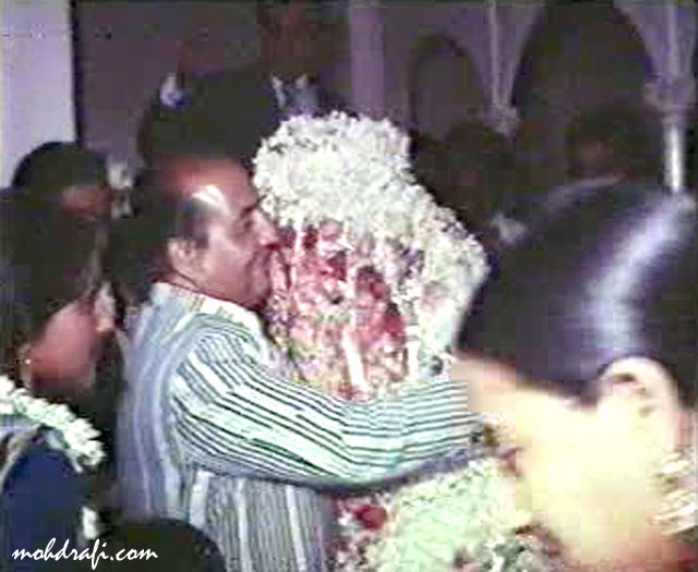 Mohd Rafi at his daughter's wedding
