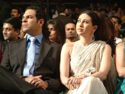 Karishma Kapur with her hubby