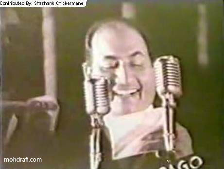 Mohd Rafi on Stage