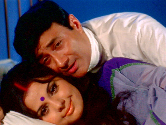 Dev Anand and Mumtaz