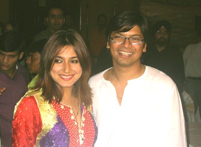 With wife Radhika