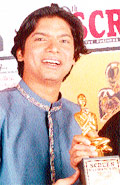 Shaan at Screen awards