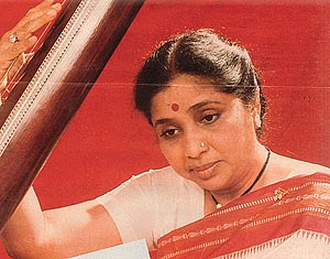 Lost in her song - Asha Bhosle