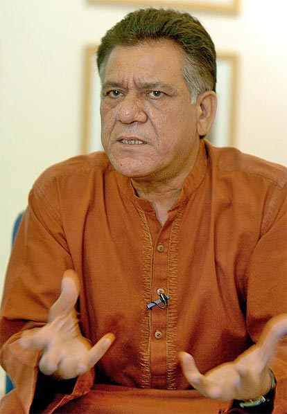 Om Puri invested with an Honorary OBE (Order of the British Empire)