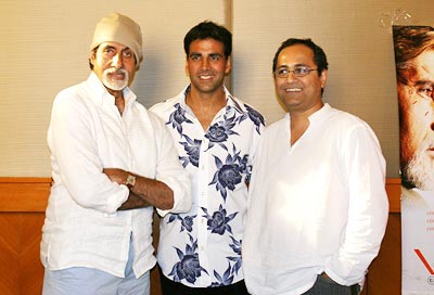 Amitabh Bachchan,Akshay Kumar & Vipul Shah