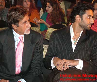 Amitabh Bachchan & Abhishek Bachchan
