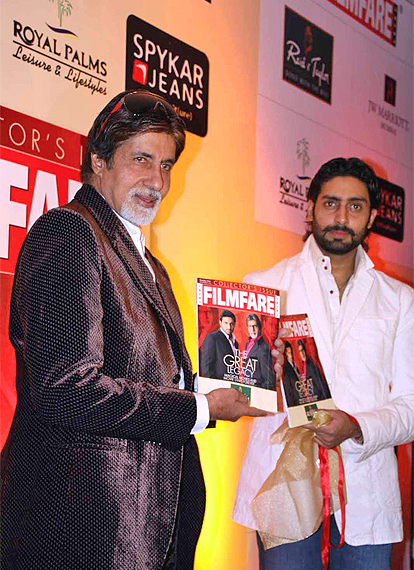 Amitabh Bachchan & Abhishek Bachchan