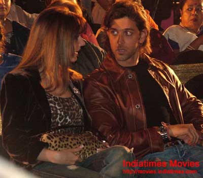 Hrithik Roshan with Suzanne
