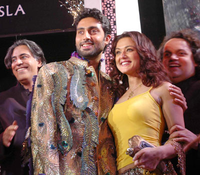 Abhishek Bachchan and Preity Zinta