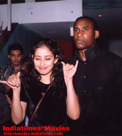 Manisha Koirala and Cecil