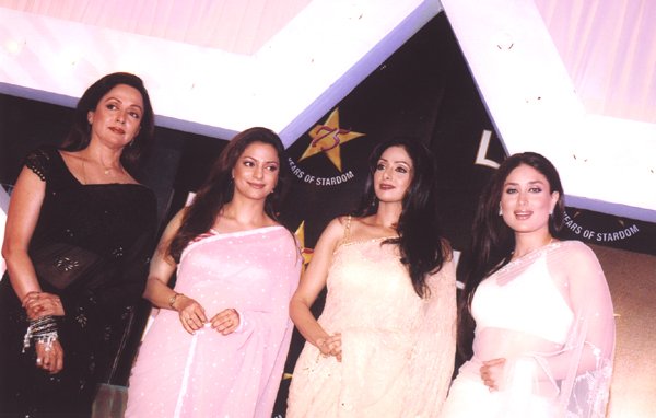 Hema Malini, Juhi Chawla, Sridevi & Kareena Kapoor